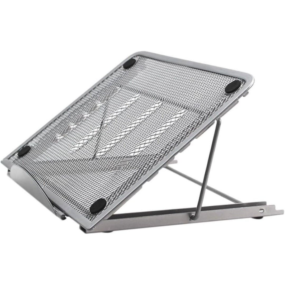 Ergonomisches Laptopstaender fuer den aus Holz