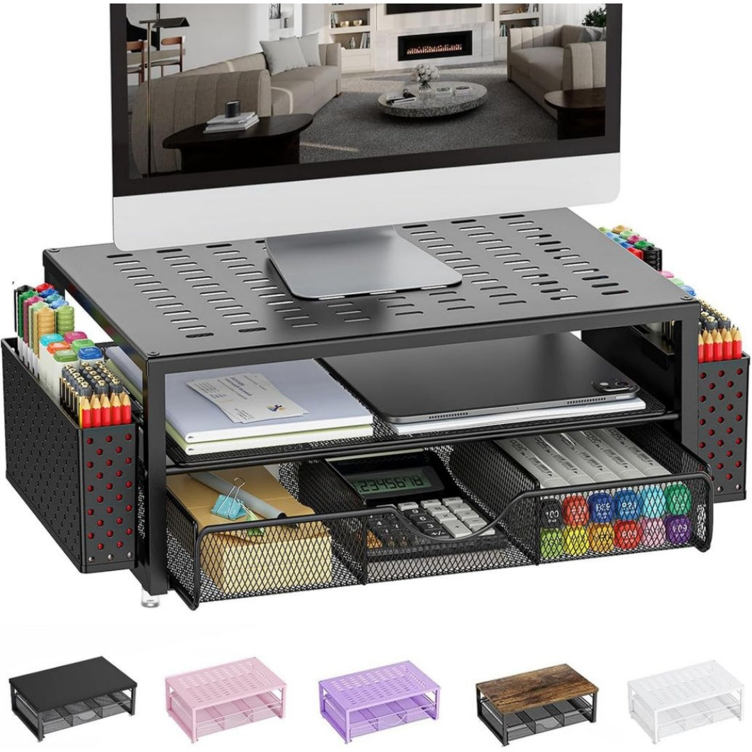 Langlebiges Monitorstaender fuer Reisen aus Acryl